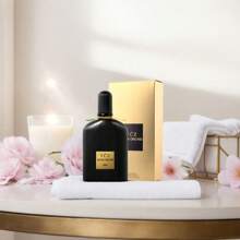 Black Orchid Eau De Parfum Men's Eau De Parfum New Round Box Packaging,1.7oz(50ml) Top Notes (Bergamot & Fresh)|Middle Notes (Black Pepper & Spicy)|Base Notes (Patchouli & Woody), Travel Spary,Organizer,Bottle,Stand,Holder