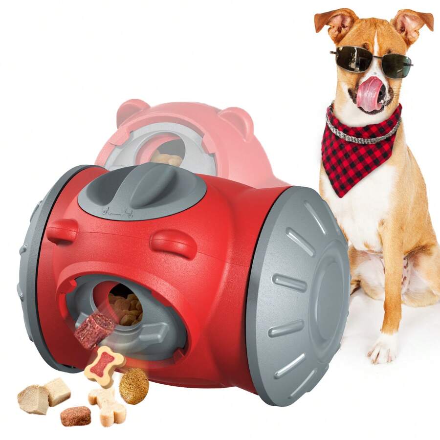 1 件 PawPartner 互动拼图玩具，适用于中小型犬，提供智力刺激，减缓进食速度，充满乐趣、挑战性和吸引力，零食分配器可带来更健康的喂食体验 - 紅色 - 查看 1