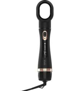 Hair Dryer Brush Straightener Curler With Dryer Nozzle Cadence Black And Rose ESC800 Bivolt 1200w Powerful Drying Curling Straightening Adding Shine For Straight And Curly Hair Volumizing - 黑色 - 查看 7