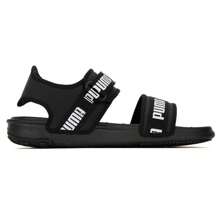Puma Women's Hook And Loop Strap Lightweight Casual Sandals 384128-01 - Black-puma White - View 6