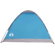 2 Person Waterproof Blue Dome Camping Tent For Outdoor Adventures - Blue - View 7