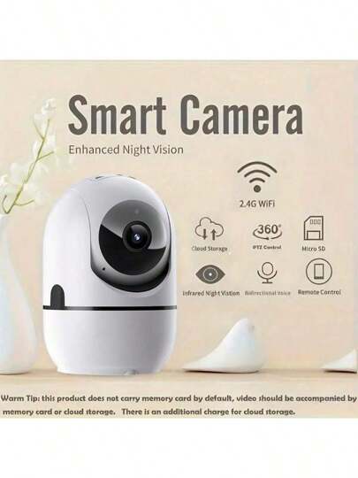 Cámara interior 2K, cámara de interior, cámara para mascotas de 360 grados para del hogar inalámbrica, cámara para perros con WiFi de 5 / 2.4 GHz, altavoz de audio y video bidireccional, seguimiento inteligente de movimiento, visión nocturna panorámica por infrarrojos, compatible con Alexa y aplicación móvil