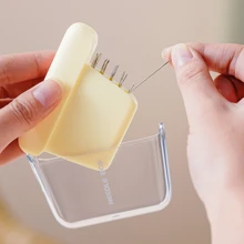 Magnetyczne etui na igły, igły do szycia ręcznego, stalowe igły do szycia domowego, igły do szycia ręcznego, cienkie igły do szycia i cerowania, przenośne pudełko do przechowywania
