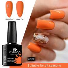 6支装 MSRUIOO 8ml 粉色凝胶指甲油套装，半永久凝胶指甲油全套，多功能美甲套装，DIY 家庭美甲沙龙，女士礼物 - 彩色 - 查看 3