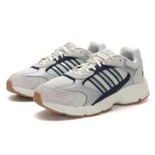 Adidas Zapatillas deportivas de correr versátiles y de moda CRAZYCHAOS 2000 para hombres - Han Jade Blanco/Plata Oscuro Metálico/Azul Tinta Legendario - Ver 2