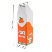 1 件复古风格 Rise And Shine 装饰陶瓷花瓶，独特的家居/厨房/办公室装饰，橙汁 - 多色 - 查看 3