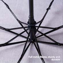 METABEST 2pcs Glass Fiber Frame Clear Folding Umbrella By METABEST: Thickened Plastic Canopy, Quality Spring, And Polished Finial