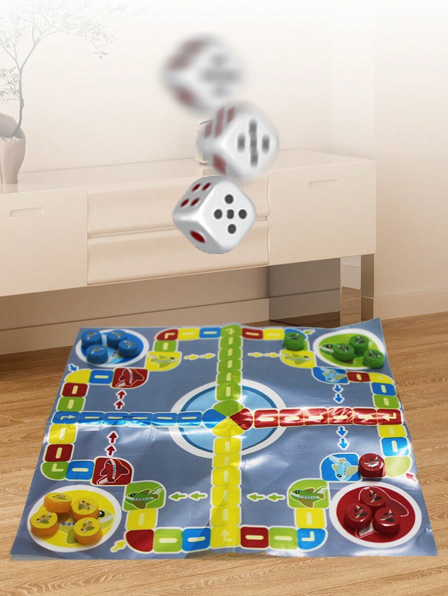 Schachspielset, Flugschach. Brettspiel Serie. Eisen Box Verpackung ...