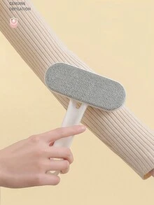1pc Double-Sided Cleaning And De-Brushing Brush, Electrostatic Lint Roller, Reusable Pet Hair Brush, Manual Fabric Defuzzer - Suitable For Clothes, Bedding, Sofas, Furniture, And Carpets - Home Cleaning Tool - Multicolor - View 2