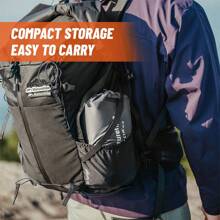 Naturehike Esterilla inflable cuadrada ultra ligera de 10 cm de grosor, R6.5, de nailon 20D TPU profesional para senderismo, campamento de alta altitud, portátil para exteriores - Multicolor - Ver 9