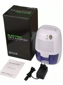 Mini Dehumidifier With Automatic Shut-Off 500ml, Deshumidificador Eléctrico Dh500a Blanco 100v/240v, Compacto y silencioso, portátil para entornos de alta humedad, oficina, cocina, hogar, sótano - Blanco - Ver 8
