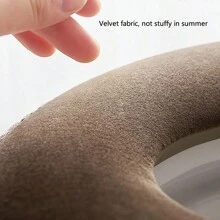 Tapis de WC doux et chaud pour l'hiver, housse de siège de toilette universelle avec fermeture éclair et poignée amovible, imperméable et lavable. Décoration de salle de bain pour l'été