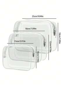 Customized Name Fashionable And Simple Men's And Women's Toiletry Bag, Waterproof Transparent Cosmetic Bag, Cosmetics Storage, Lotion Storage, Wallet Card Bag Mobile Phone Storage, Suitable For Travel, Unisex, Can Be Carried On The Plane, Must-Have For Postmen, Must-Have For Back To School, Travel Accessories, Makeup Bag