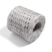 200 米/卷 4 厘米彩色拉菲草纸编织绳，适用于 DIY 工艺品、礼品包装、草帽编织和花束装饰、派对节日装饰配件、手工制作和礼品，适合周年纪念、圣诞节、复活节、生日、新年、情人节、毕业派对、各种庆祝礼物