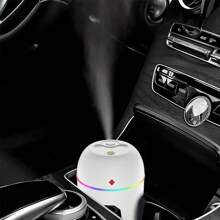 1 pieza Difusor de aroma con función humidificadora alimentado por USB, adecuado para dormitorio, sala de estar, escritorio de oficina, coche, difusor de aroma de coche de colores afortunados con función de pulverización de niebla por USB, humidificador de aroma - Multicolor - Ver 7