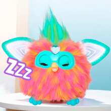 Hasbro Furby Coral, 15 modnych akcesoriów, interaktywne pluszowe zabawki dla 6-letnich dziewczynek i chłopców i starszych, animatronika aktywowana głosem