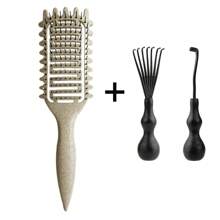 2 paquetes de nuevos cepillos para cabello rizado y transpirables, diseñados para definir y dar forma al cabello rizado de mujer, diseñados por Candybrush
