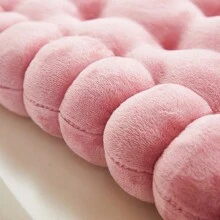 1件饼干形冥想垫，圆形/方形饼干形椅垫和方形椅枕，适用于客厅、阳台、办公室、沙发和瑜伽练习（单件商品，非套装）