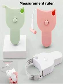Portable Measurement Soft Ruler Household Cutting Office Tools Process Measurement Ruler Automatic Shrinkage Measurement Tape Ruler PVC Double-Sided Scale Measurement Ruler - Measurements - View 9