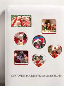 Bộ 12 nam châm tủ lạnh trống để in cá nhân - Nam châm tròn Polypropylene, thích hợp để làm đẹp nhà cửa và văn phòng. Tuyệt vời cho nhà bếp, máy rửa chén và dọn dẹp lịch. Món quà Giáng sinh - Nhiều màu - Xem 4