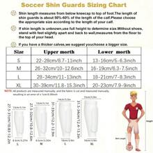 1 Pair White Honeycomb Foam Padded Soccer Shin Guards, Lightweight Lower Leg Protectors With Honeycomb Pads, Suitable For Soccer, Baseball, Boxing, Taekwondo And Cycling