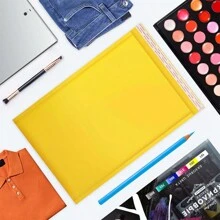 50 件任意尺寸牛皮纸泡沫邮寄信封运输邮寄衬垫袋信封自封返校 - #5 10.5" X16"(10.5"x15" Inner) - 查看 1