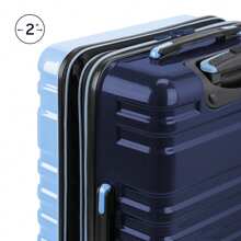 IFLY Hardside Spectre Luggage 24 Checked Luggage, Blue/Navy - 1 - View 3