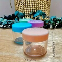 4 lọ đựng mỹ phẩm 20g lọ tròn trong suốt rỗng - Hộp đựng mỹ phẩm, kem dưỡng da, kem trang điểm, hạt cườm, phấn mắt, đá giả, mẫu, đồ dùng thiết yếu khi đi du lịch Đồ dùng học tập Đồ dùng cắm trại ngày lễ Đồ dùng thiết yếu khi đi nghỉ Phụ kiện du lịch Nước hoa mini cho nữ Nước hoa cho nam Chai đựng nước hoa đi biển Phụ kiện du lịch Đồ dùng du lịch cần có khi đi du lịch Phụ kiện học hè Đồ dùng cho ngày tựu trường Đồ dùng cho ngày tựu trường - Nhiều màu - Xem 7