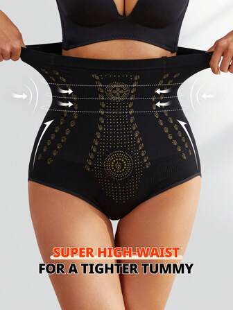 FLARIXA Seamless High-Waisted Tummy Control Butt Lifting Women's Shaping Panties Body Shaper Underwear Postpartum Shaperwear