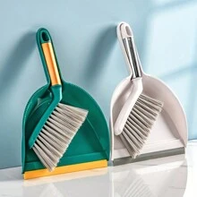 1 Set Mini Cleaning Brush And Dustpan Set - Handheld Sweeping Brush And Dustpan, Desktop Cleaning Brush, Garbage Shovel - Portable For Desktop, Sofa, Furniture, Travel, Camping - Suitable For Everyone - Perfect Christmas Gift