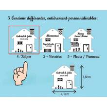 Valentine's Day Exquisite Gifts -1PC Our First Home Personalized Engraved Key Chain Congratulations New Owners Gift For Her For Him New Home Warming His & Hers Keyring Homeowner