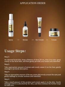 肌肤保湿套装-高级蜗牛96%粘蛋白能量精华+蜗牛粘蛋白96%面部保湿霜+蜗牛粘蛋白多肽眼霜+面霜，日常保湿紧致韩国护肤套装，补水保湿滋润保湿，秋冬护肤的最佳选择！ - 白金 - 查看 11