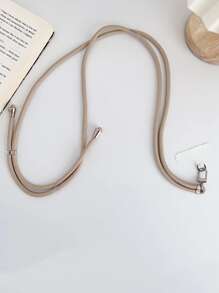 1 件通用手机颈带斜挎挂绳，尼龙软绳手机挂绳支架