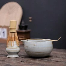 Authentic Japanese Matcha Bowl Set, Including Matcha Whisk And Brush, Bamboo Matcha Scoop, Suitable For Traditional Tea Ceremony, Zen Lifestyle - Pointed Matcha Bowl Set - View 13