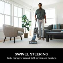 Shark SV1106 Navigator Freestyle Upright Bagless Cordless Stick Vacuum For Carpet, Hard Floor And Pet With XL Dust Cup And 2-Speed Brushroll, White/Grey - 藍色 - 查看 6