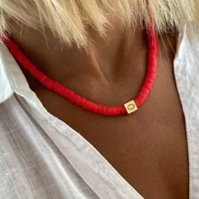 2025 Chunky Red Chip Stone Choker Asymmetric Pearl Natural Carnelian Agates Coral Quartzs Gem Necklace Reiki Bohemian Jewelry Gift For Women Men