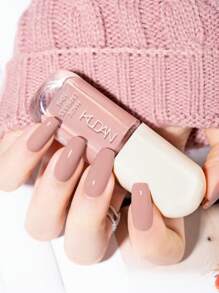 2026新款卡其星空梦幻指甲油，1瓶/10毫升，无需烘烤，快干，可撕拉，持久不脱色，无异味，水性指甲油 - 适合女性和女孩 - 秋冬新款指甲油，适合秋冬季节，美甲最佳礼物之选 - 珊瑚粉 - 查看 9