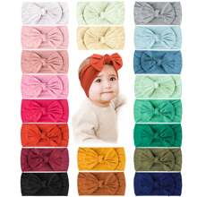 20 CÁI Băng đô Nylon cho bé Băng đô Nơ tóc Thun cho bé gái sơ sinh Trẻ mới biết đi Trẻ em Tình yêu Valentine - Nhiều màu-20PCS-C - Xem 1