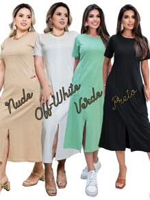 Women Dresses - trắng - Xem 4