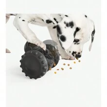 PawPartner 1个宠物翻滚玩具，狗狗零食分配器摇摆喂食器互动玩具，适合中小型犬和各种猫咪，宠物慢食益智球 - 彩色 - 查看 6