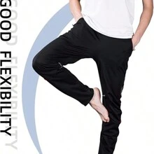 ROCKBROS NENK Men's Long Cycling Pants, Warm Winter Cycling Pants, Windproof Sports Pants, Running Pants, M-4XL, Black - Black - View 5