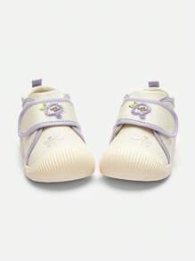 Balabala Baby Girls' Non-Slip Sweet And Cute Toddler Shoes For Spring And Fall - White - View 4