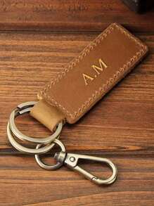 [Personalized]Personalized Faux Leather Keychain Stylish Anti-Lost Accessory Custom Engraved Name Perfect Gift For Women Valentine's Day Birthday Dawg,Sequines, Cute,Adorable,Funny,Cuties,Kawaii Custom,Personalized,Unique,Customized Ideal Gifts For Him,Ideal Gifts For Her Boyfriend,Family,Grandparents,Her,Girlfriend,Pets,Friends,Children For Anniversaries,For Graduation,For Housewarming,For Weddings,For Birthdays,School Supplies,Back To School,For Office,For School,For Classroom,For Teacher Gifts,For University,For Colleague,For Dorm Rooms,For Teacher,For Boys And Girls,For Teenagers,Junior High School Students,Middle School Students,High School Senior High School Students,College Students,University Students,Freshman,Sophomore,Underclassmen