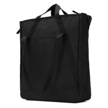 Nike GYM TOTE Unisex Crossbody Bag, Portable Casual Bag, Lightweight For Cycling, Travel, Shoulder Bag DR7217-010 - Black - View 2