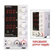 Rainaut Lab Power Supply 0-30V 0-10A Precision Variable Digital Power 1pc Adjustable - US B Type Plug(110-127V) - View 1