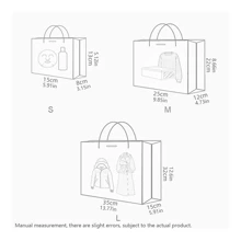 Bolsas de regalo grandes, 1 pieza de bolsa de regalo con cinta, bolsa de regalo de papel portátil con asas, bolsas de regalo de cumpleaños, bolsas de regalo para fiesta de boda, Día de San Valentín