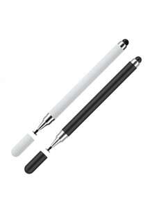 Bolígrafo táctil con puntas de colores múltiples compatible con pantallas táctiles de smartphones, tabletas, iPads, apto para dibujar y escribir