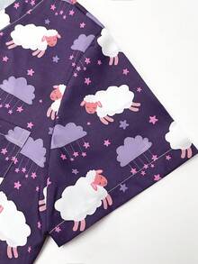 Dental Scrubs Surgical Uniform Doctor Nurse Work Uniforms Wholesale Cartoon Print Shirt+Pants Pet Grooming Doctor Workwear Women - Multicolor - View 6