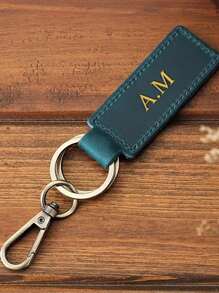 [Personalized]Personalized Faux Leather Keychain Stylish Anti-Lost Accessory Custom Engraved Name Perfect Gift For Women Valentine's Day Birthday Dawg,Sequines, Cute,Adorable,Funny,Cuties,Kawaii Custom,Personalized,Unique,Customized Ideal Gifts For Him,Ideal Gifts For Her Boyfriend,Family,Grandparents,Her,Girlfriend,Pets,Friends,Children For Anniversaries,For Graduation,For Housewarming,For Weddings,For Birthdays,School Supplies,Back To School,For Office,For School,For Classroom,For Teacher Gifts,For University,For Colleague,For Dorm Rooms,For Teacher,For Boys And Girls,For Teenagers,Junior High School Students,Middle School Students,High School Senior High School Students,College Students,University Students,Freshman,Sophomore,Underclassmen