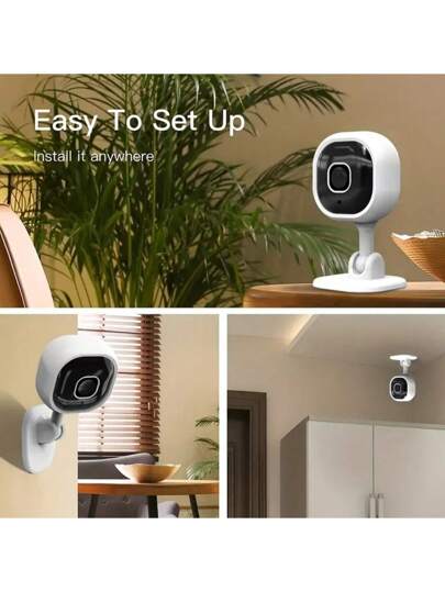 1pc Wit High Definition Mini Camera, Bidirectional Voice Call, Night Vision, Real Time Motion Detection Alarm, Multi Live View, Continuous Recording, Indoor Outdoor Monitoring, Spy Camera view 8